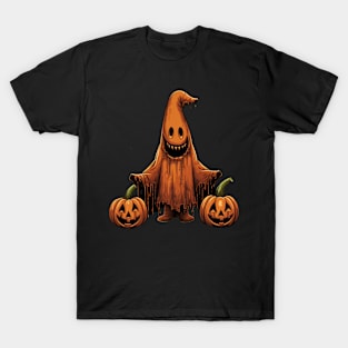 Halloween: Duch, Dynie i Jack-o-Lantern” T-Shirt